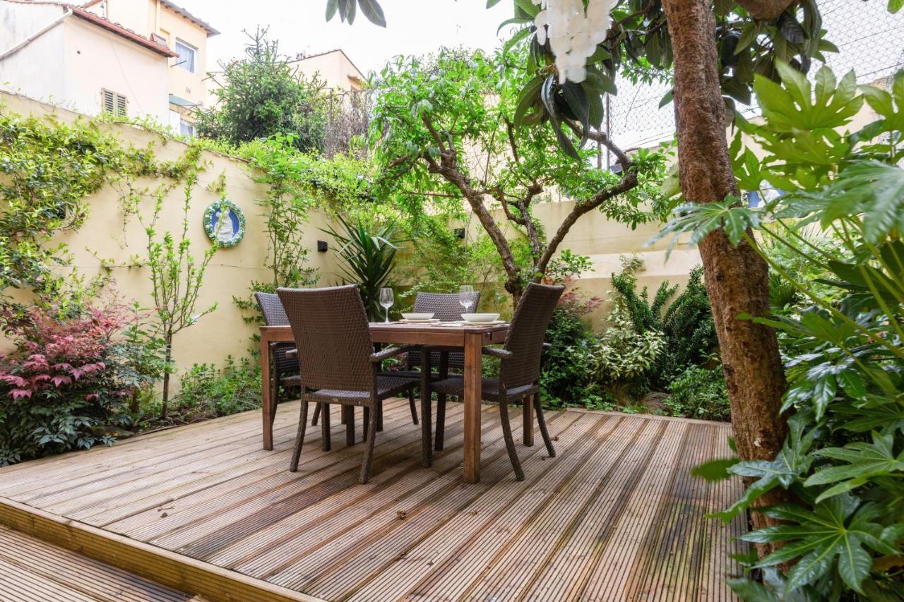 Oltrarno Bright Apartment Con Patio Privato Florencia Exterior foto
